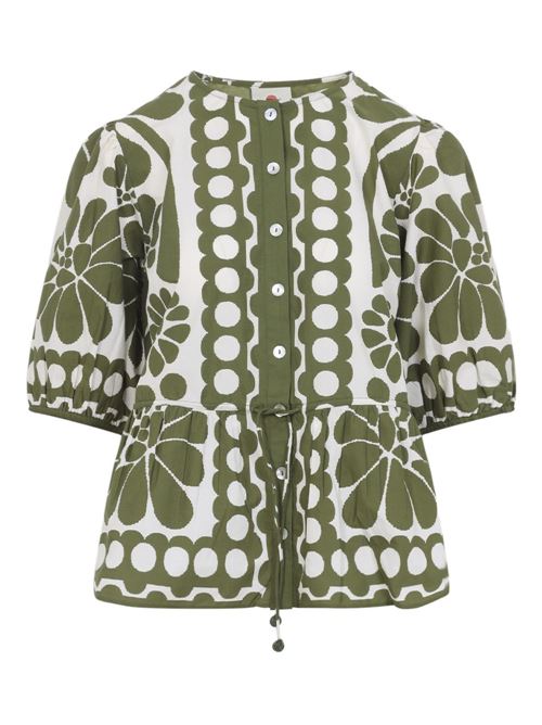 Palermo Shirt FARM RIO | 344603PALERMOGREEN26083